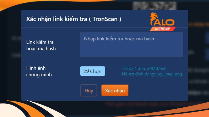 Alo789 nhà cái nạp rút usdt uy tín dẫn đầu xu thế nhất 12 Gửi hình ảnh để xác minh giao dịch nạp tiền usdt thành công
